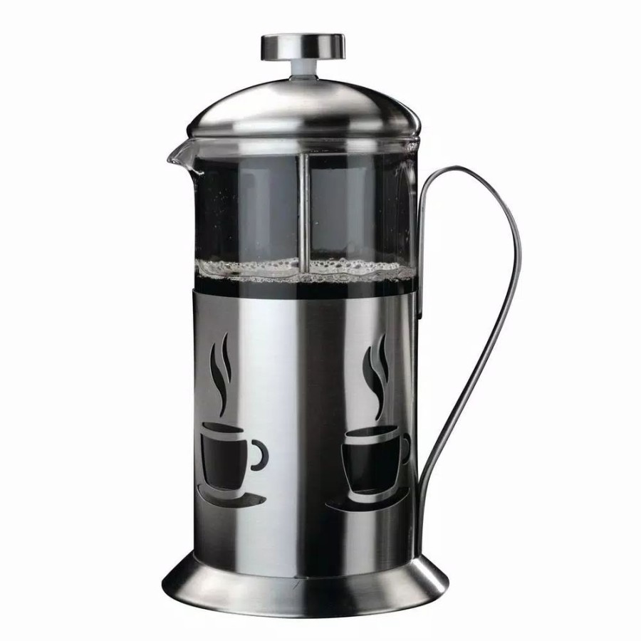 * Coffee Makers | Coffee Makers Berghoff Cooknco 2.5-Cup Stainless Steel And Glass French Press