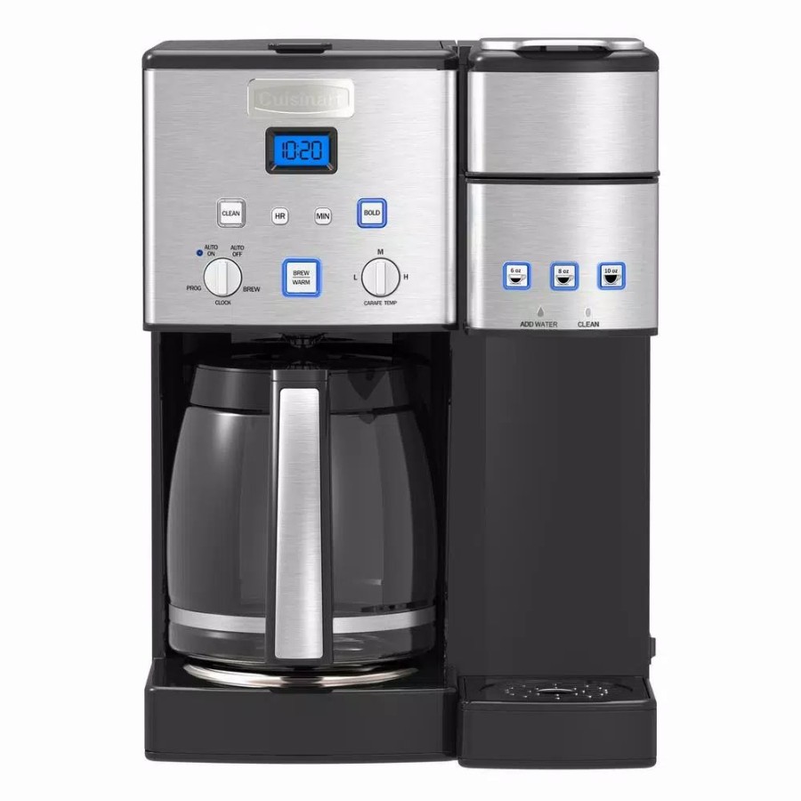 * Coffee Makers | Coffee Makers Cuisinart Coffee Center 12-Cup Stainless Steel Coffee Maker And Single-Serve Brewer