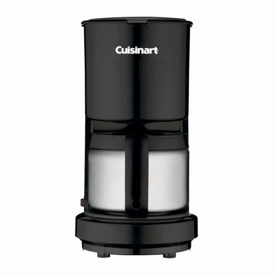 * Coffee Makers | Coffee Makers Cuisinart 4-Cup Black Drip Coffee Maker With Stainless Steel Carafe