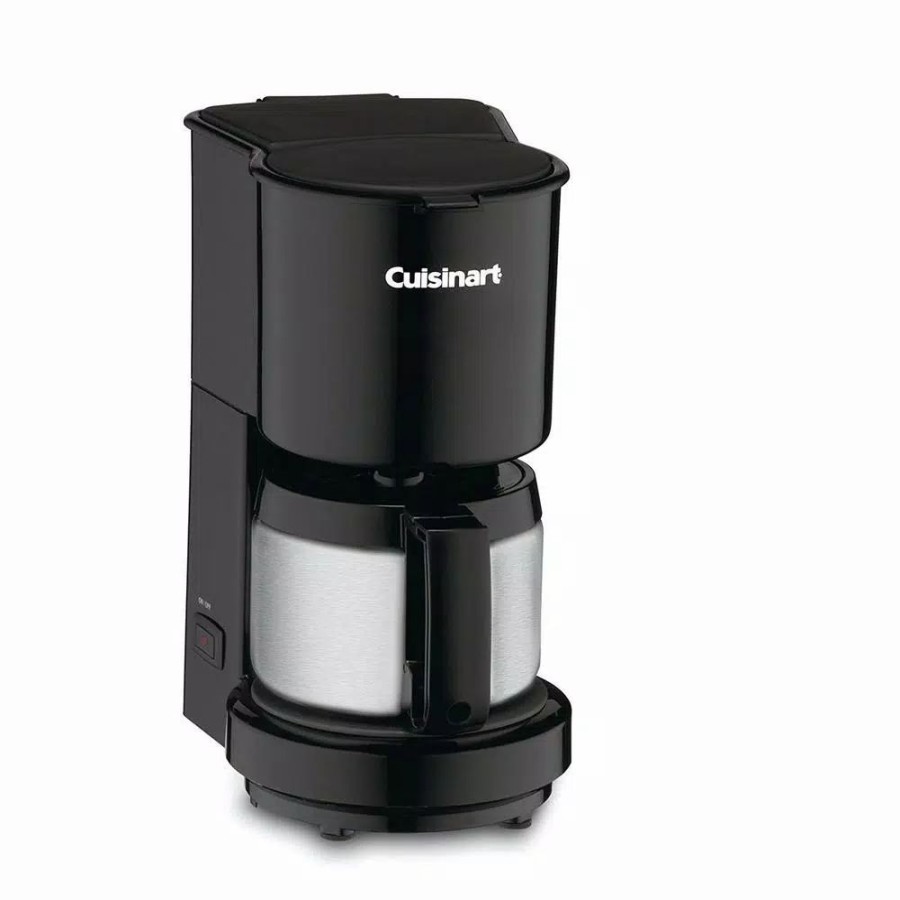 * Coffee Makers | Coffee Makers Cuisinart 4-Cup Black Drip Coffee Maker With Stainless Steel Carafe