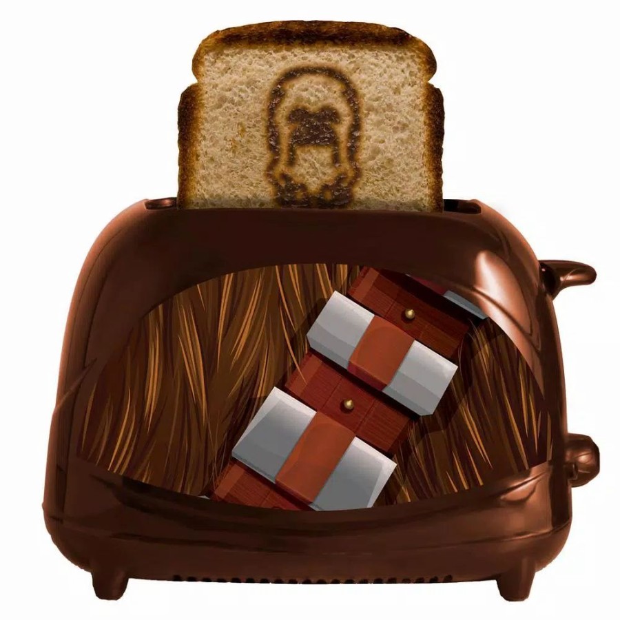 * Toasters | Toasters Uncanny Brands Star Wars Empire Collection 2-Slice Chewbacca Toaster