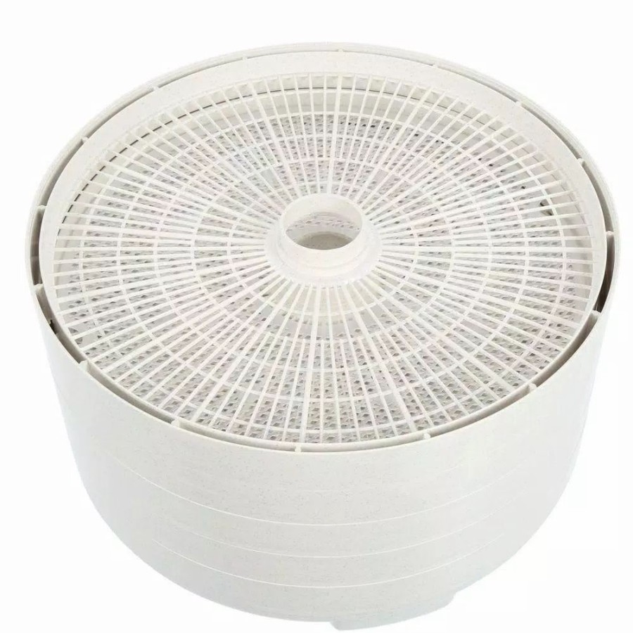 * Food Processing | Food Processing Nesco Snackmaster Pro 5-Tray White Food Dehydrator With Temperature Control