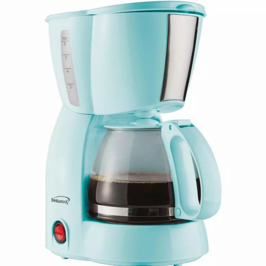 * Coffee Makers | Coffee Makers Brentwood 4-Cup Blue Coffee Maker