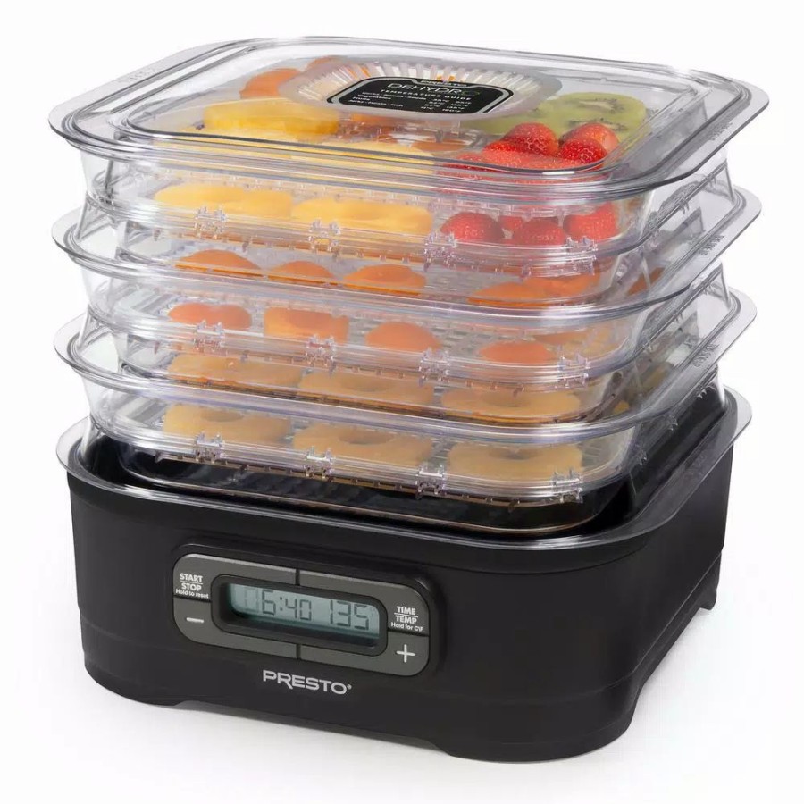 * Food Processing | Food Processing Presto Dehydro Square Food Dehydrator