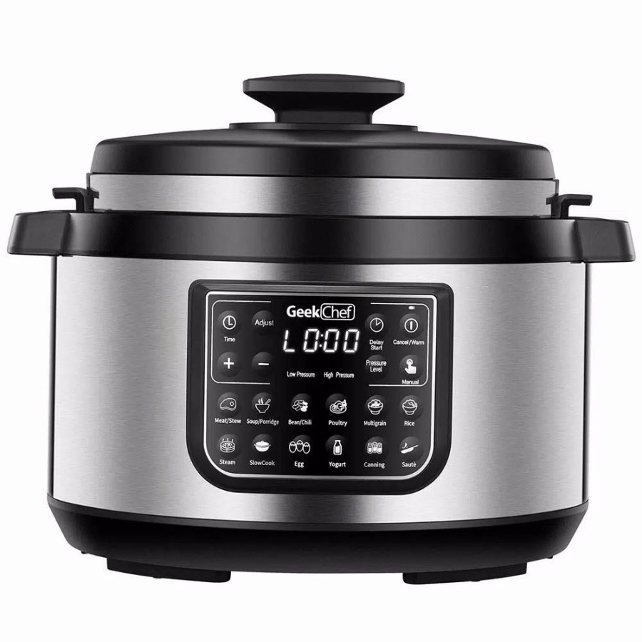 * Cookers | Cookers Boyel Living 8 Qt. Stainless Steel 12-In-1 Multiuse Programmable Electric Pressure Cooker With Non-Stick Pot And Cool-Touch Handles