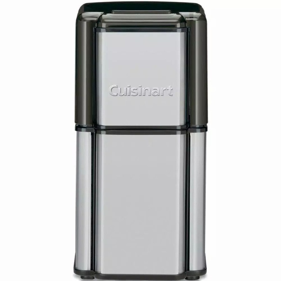 * Coffee Makers | Coffee Makers Cuisinart Grind Central 3 Oz. Brushed Stainless Steel Blade Coffee Grinder