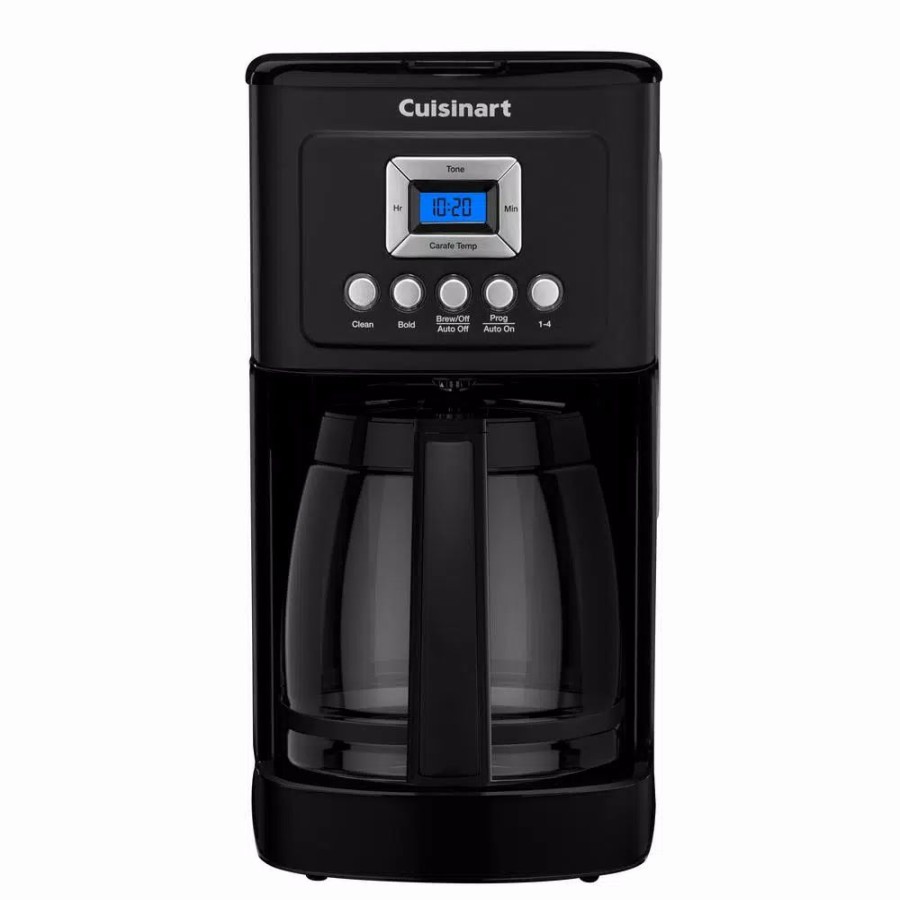 * Coffee Makers | Coffee Makers Cuisinart Perfectemp 14-Cup Matte Black Drip Coffee Maker