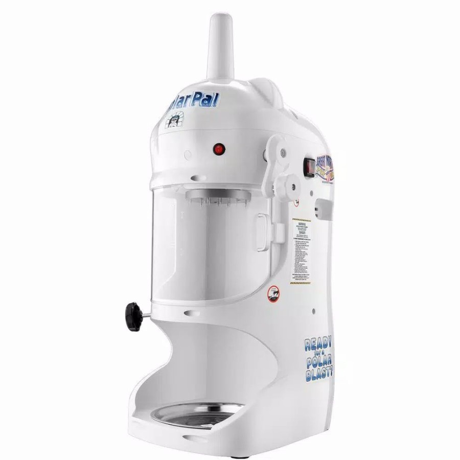 * Dessert Makers | Dessert Makers Great Northern Great Northern Polar Pal 128 Oz. White Ice Block Shaver And Snow Cone Machine