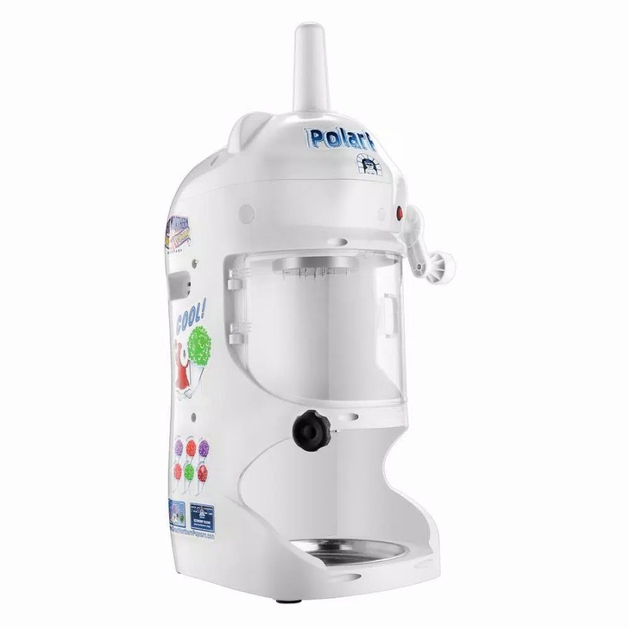 * Dessert Makers | Dessert Makers Great Northern Great Northern Polar Pal 128 Oz. White Ice Block Shaver And Snow Cone Machine