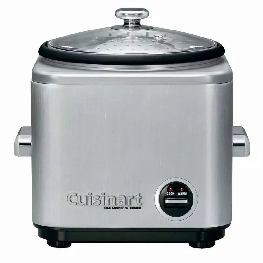 * Cookers | Cookers Cuisinart 8-Cup Stainless Steel Rice Cooker With Cord Storage