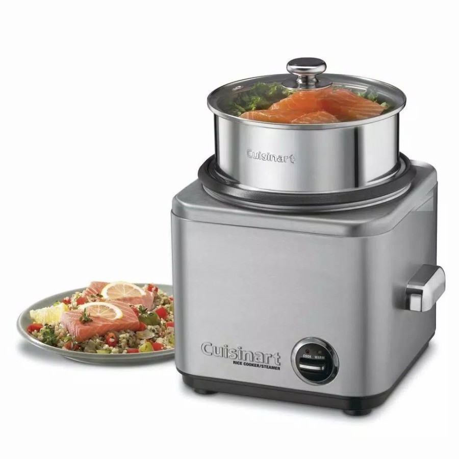 * Cookers | Cookers Cuisinart 8-Cup Stainless Steel Rice Cooker With Cord Storage