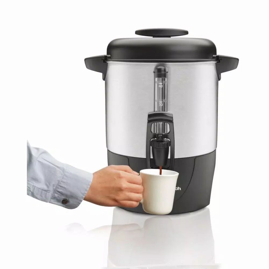 * Coffee Makers | Coffee Makers Hamilton Beach 40-Cup Stainless Steel Coffee Urn