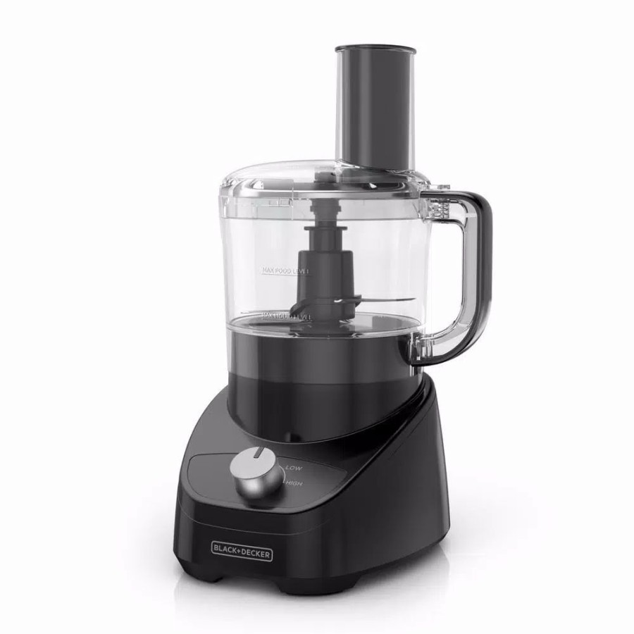 * Food Processing | Food Processing Black+Decker 8-Cup 2-Speed Black Food Processor