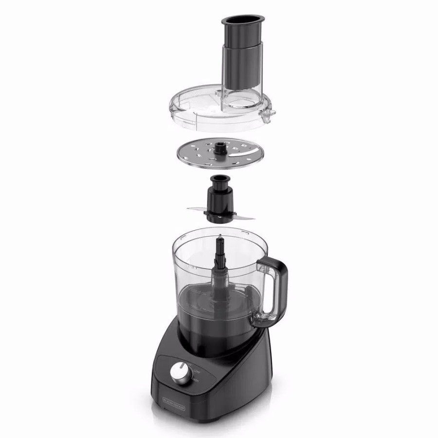 * Food Processing | Food Processing Black+Decker 8-Cup 2-Speed Black Food Processor