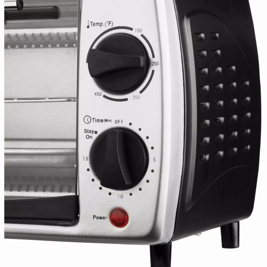 * Toasters | Toasters Brentwood Appliances 700 W Silver 4-Slice Toaster Oven And Broiler