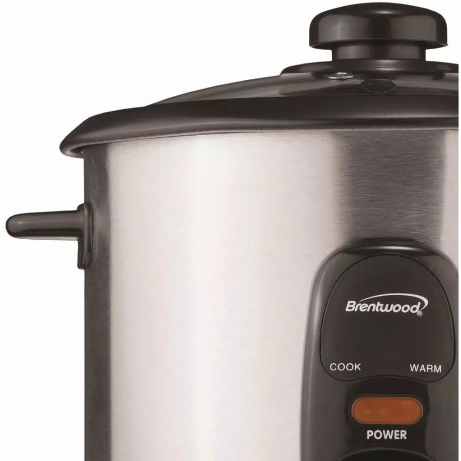 * Cookers | Cookers Brentwood Appliances 5-Cup Silver Rice Cooker