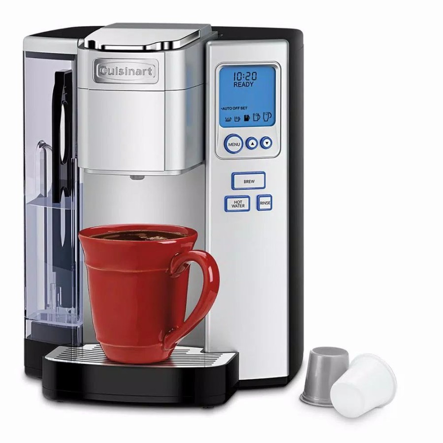 * Coffee Makers | Coffee Makers Cuisinart Premium Programmable Silver Single Serve Coffee Maker