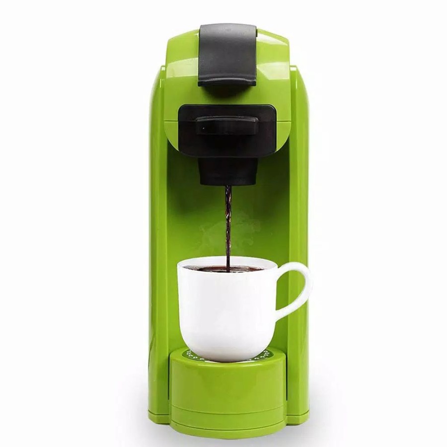 * Coffee Makers | Coffee Makers Boyel Living Green 1000-Watt 4-Cups Coffee Machine Single Serve Coffee Maker