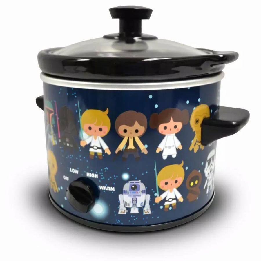 * Cookers | Cookers Uncanny Brands Star Wars 2Qt. Slow Cooker Black