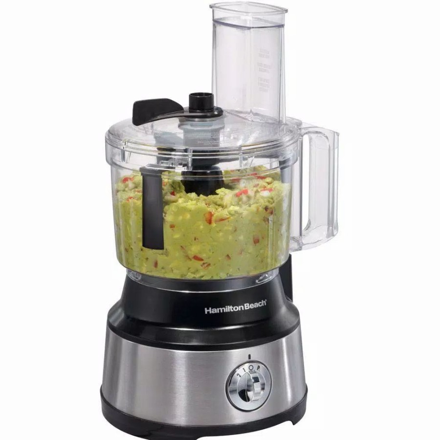 * Food Processing | Food Processing Hamilton Beach 450-Watt 10-Cup Food Processor With Bowl Scraper Attachment