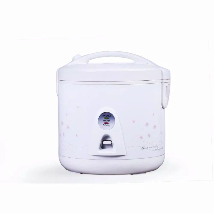 * Cookers | Cookers Tayama 10-Cup White Rice Cooker With Food Steamer Basket