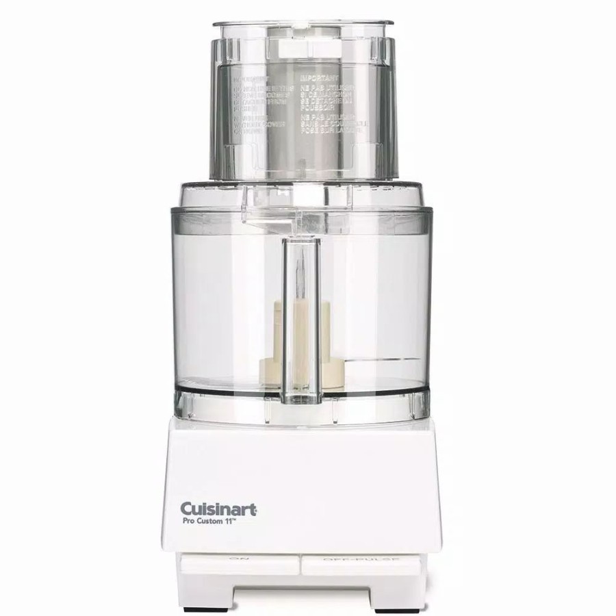 * Food Processing | Food Processing Cuisinart Pro Custom 11-Cup 2-Speed Classic White Food Processor With Pulse Control