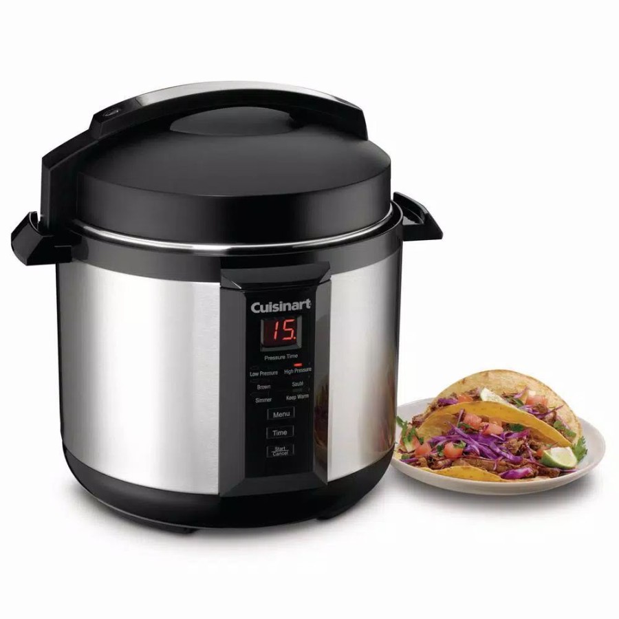 * Cookers | Cookers Cuisinart 4 Qt. Brushed Stainless Pressure Cooker