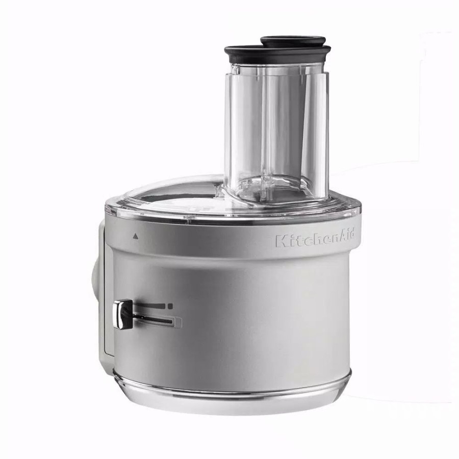 * Food Processing | Food Processing Kitchenaid Ksm2Fpa Gray Food Processor Attachment For Kitchenaid Stand Mixer