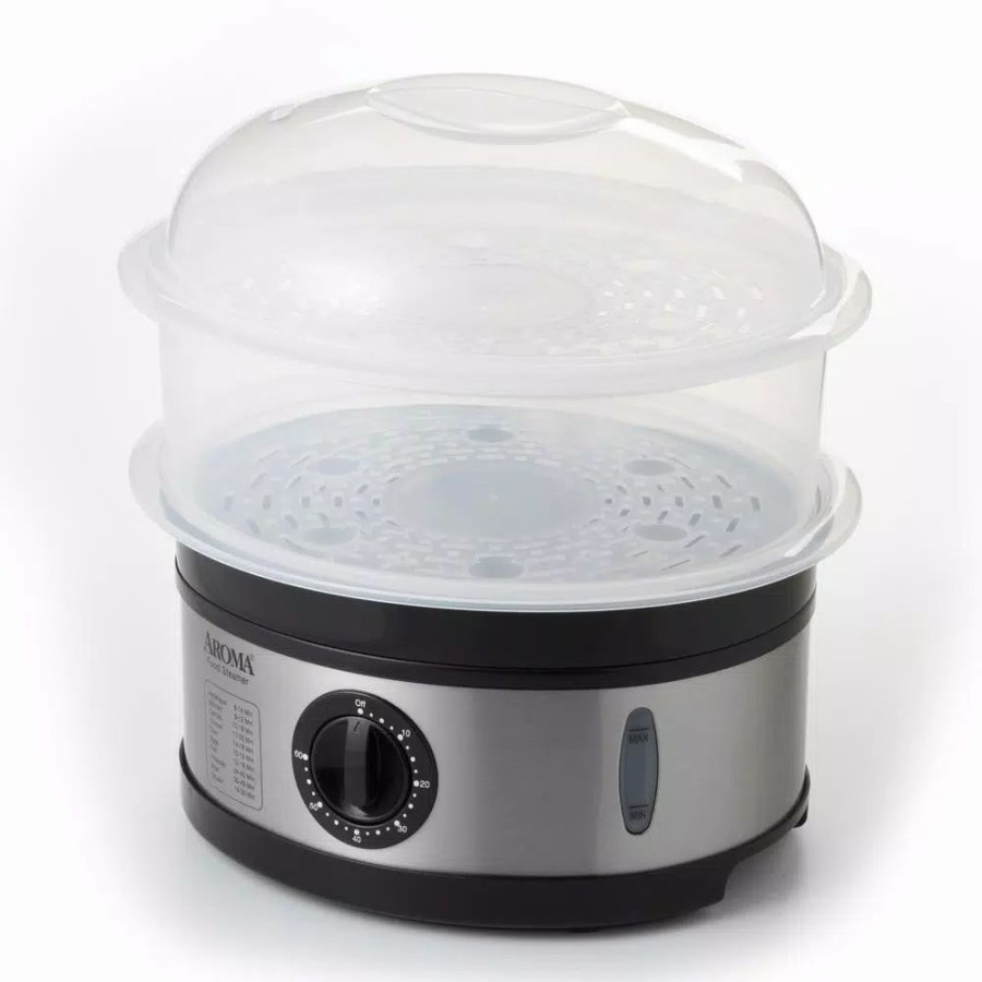 * Cookers | Cookers Aroma 20-Cup Stainless Steel Food Steamer