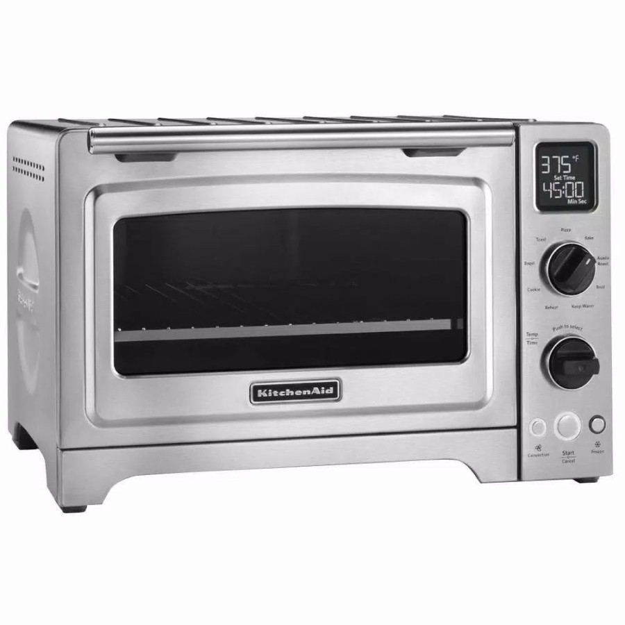 * Toasters | Toasters Kitchenaid 1800 W 4-Slice Stainless Steel Convection Toaster Oven