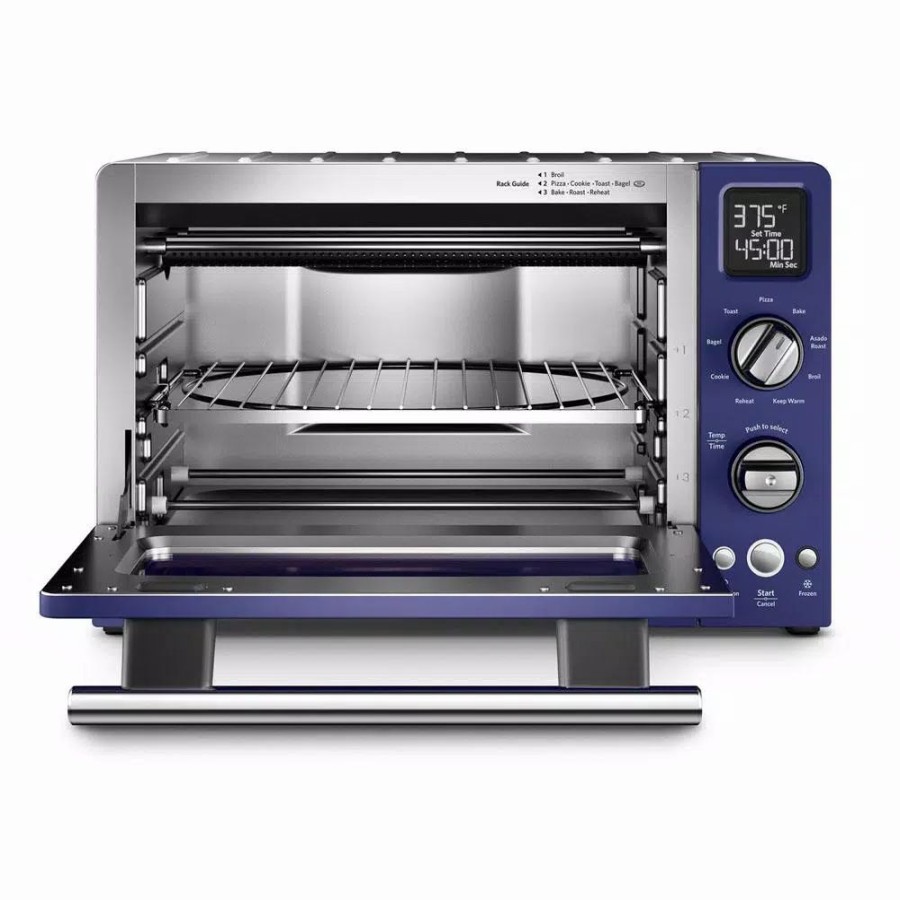 * Toasters | Toasters Kitchenaid 2000 W 4-Slice Cobalt Blue Convection Toaster Oven