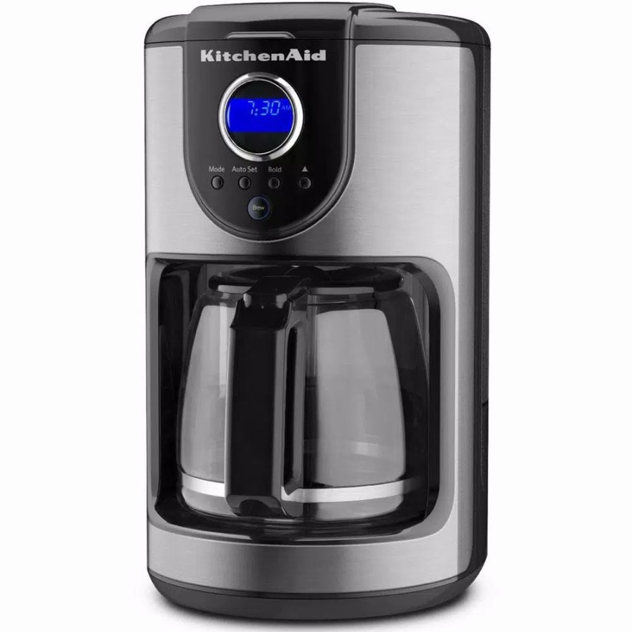 * Coffee Makers | Coffee Makers Kitchenaid 12-Cup Onyx Black Drip Coffee Maker With Glass Carafe