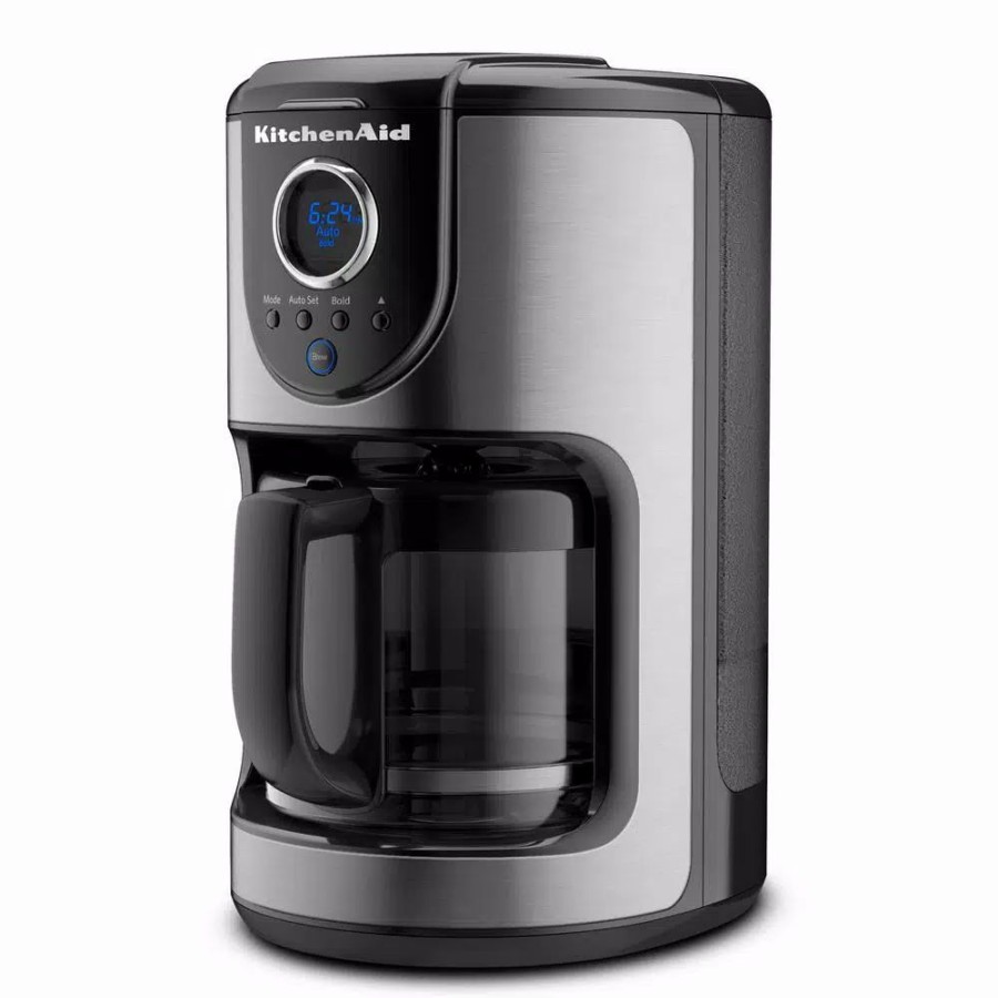 * Coffee Makers | Coffee Makers Kitchenaid 12-Cup Onyx Black Drip Coffee Maker With Glass Carafe