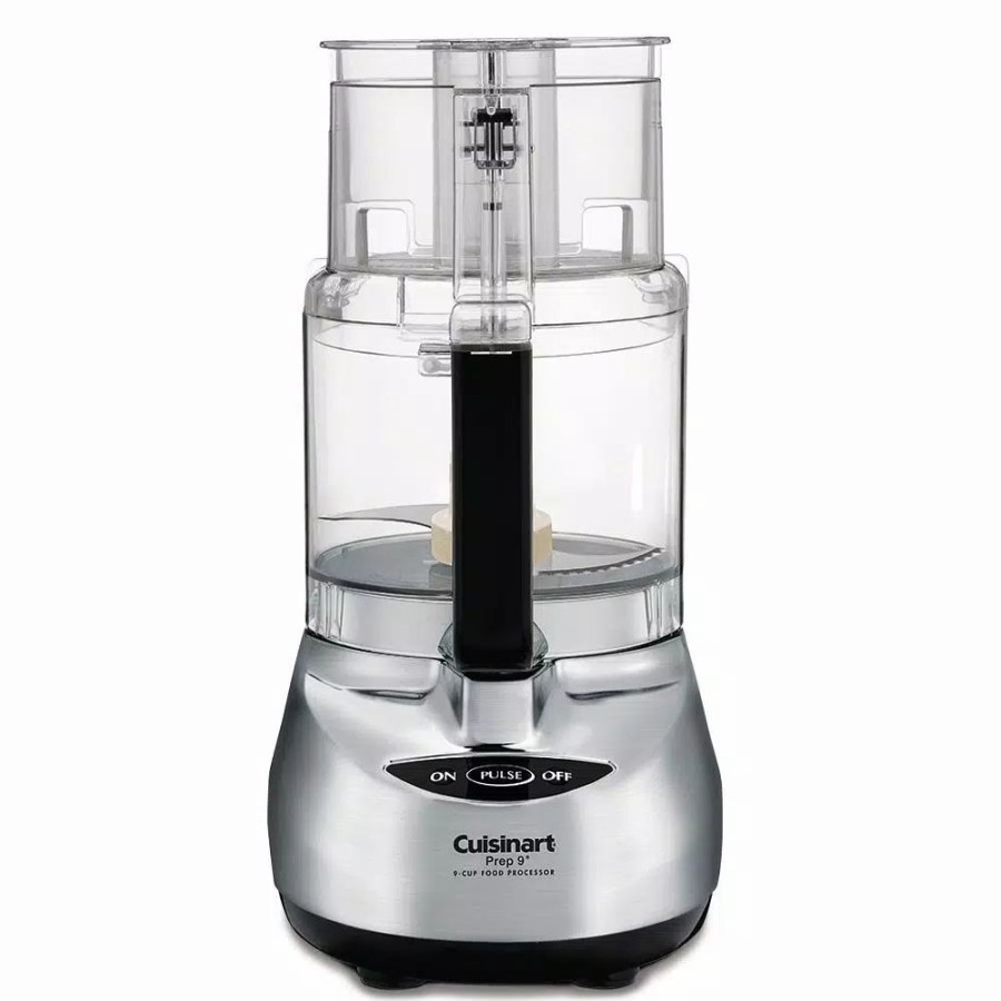 * Food Processing | Food Processing Cuisinart Prep 9 9-Cup 2-Speed Brushed Stainless Food Processor With Pulse Control