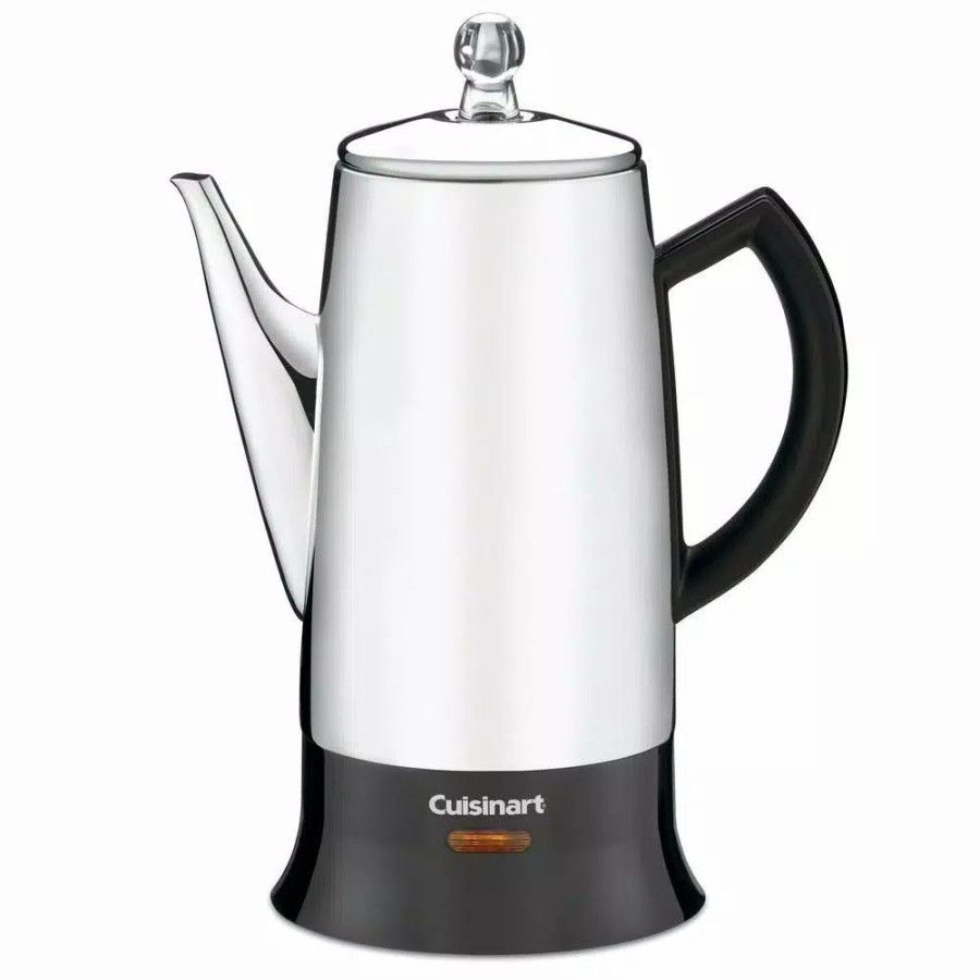 * Coffee Makers | Coffee Makers Cuisinart 12-Cup Black Stainless Steel Percolator