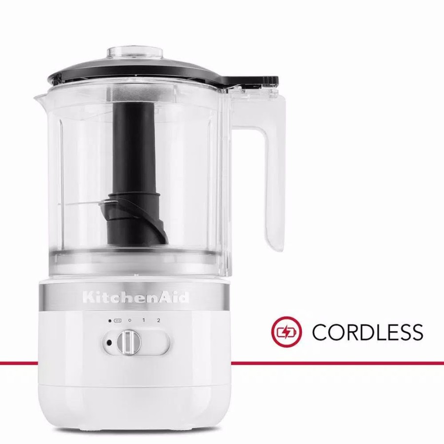 * Food Processing | Food Processing Kitchenaid Cordless 5-Cup White Food Chopper