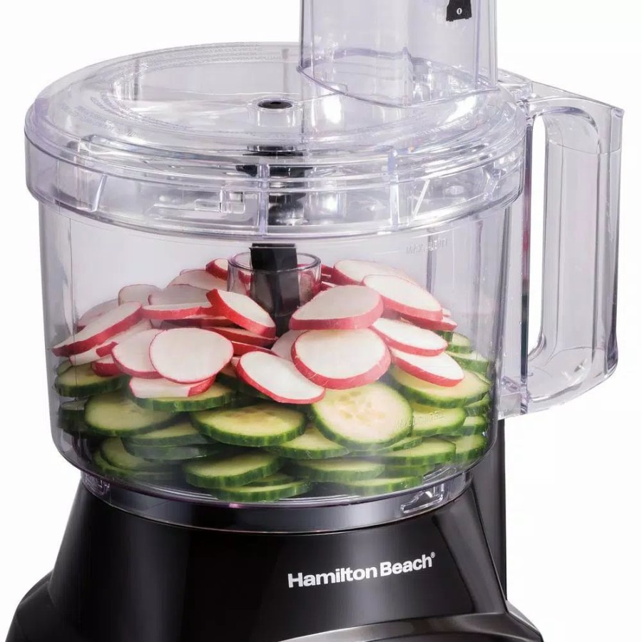 * Food Processing | Food Processing Hamilton Beach 8-Cup 2-Speed Black Food Processor And Vegetable Chopper