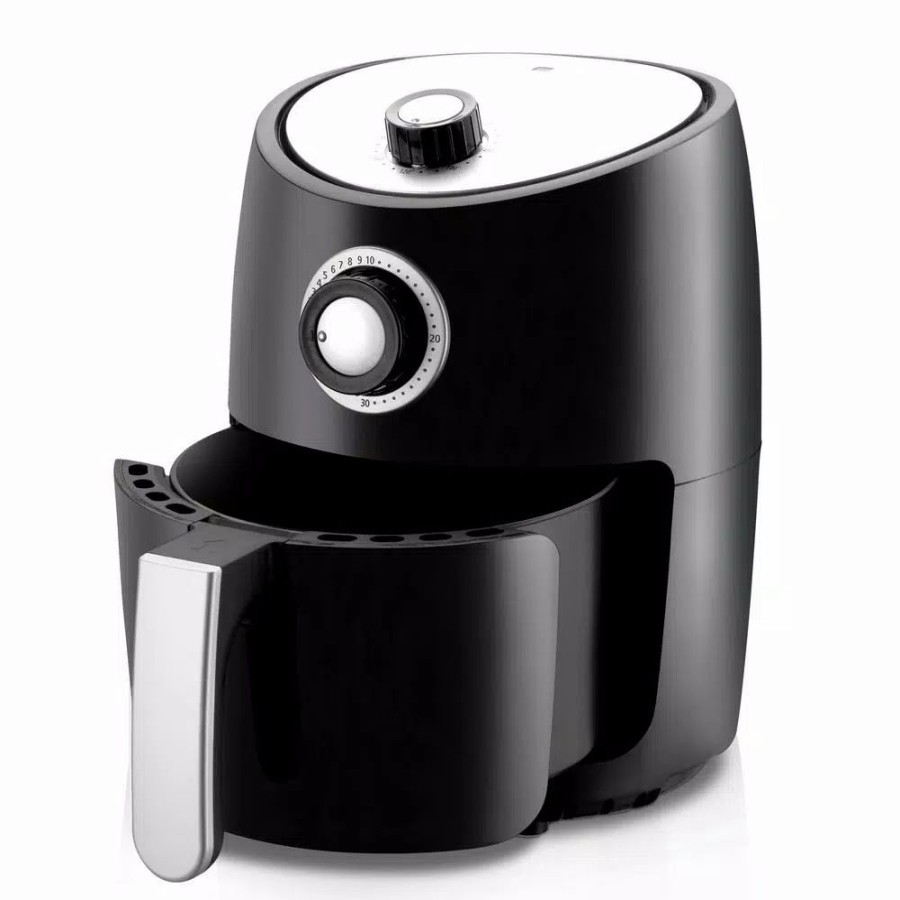 * Toasters | Toasters Nutrichef Black Countertop Air Fryer Oven Cooker Healthy Kitchen Convection Air Fry Cooking