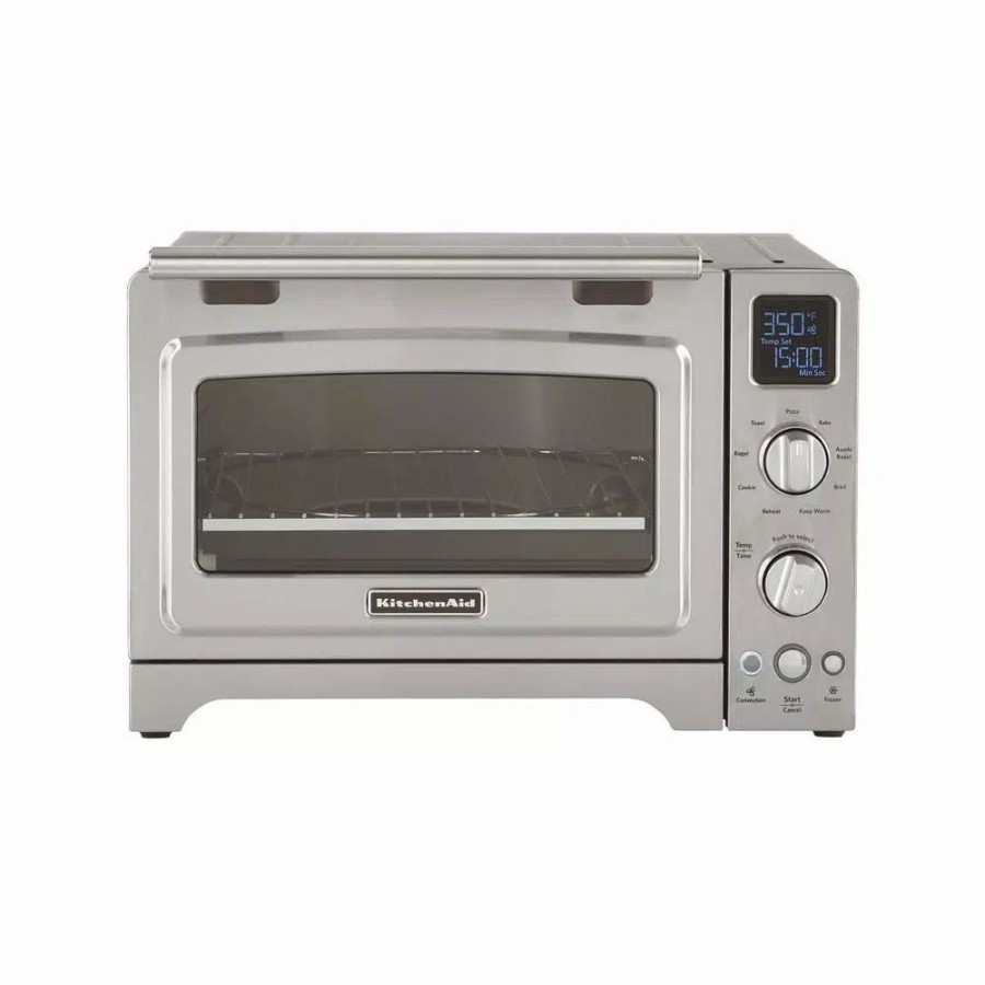 * Toasters | Toasters Kitchenaid 2000 W 4-Slice Stainless Steel Convection Toaster Oven