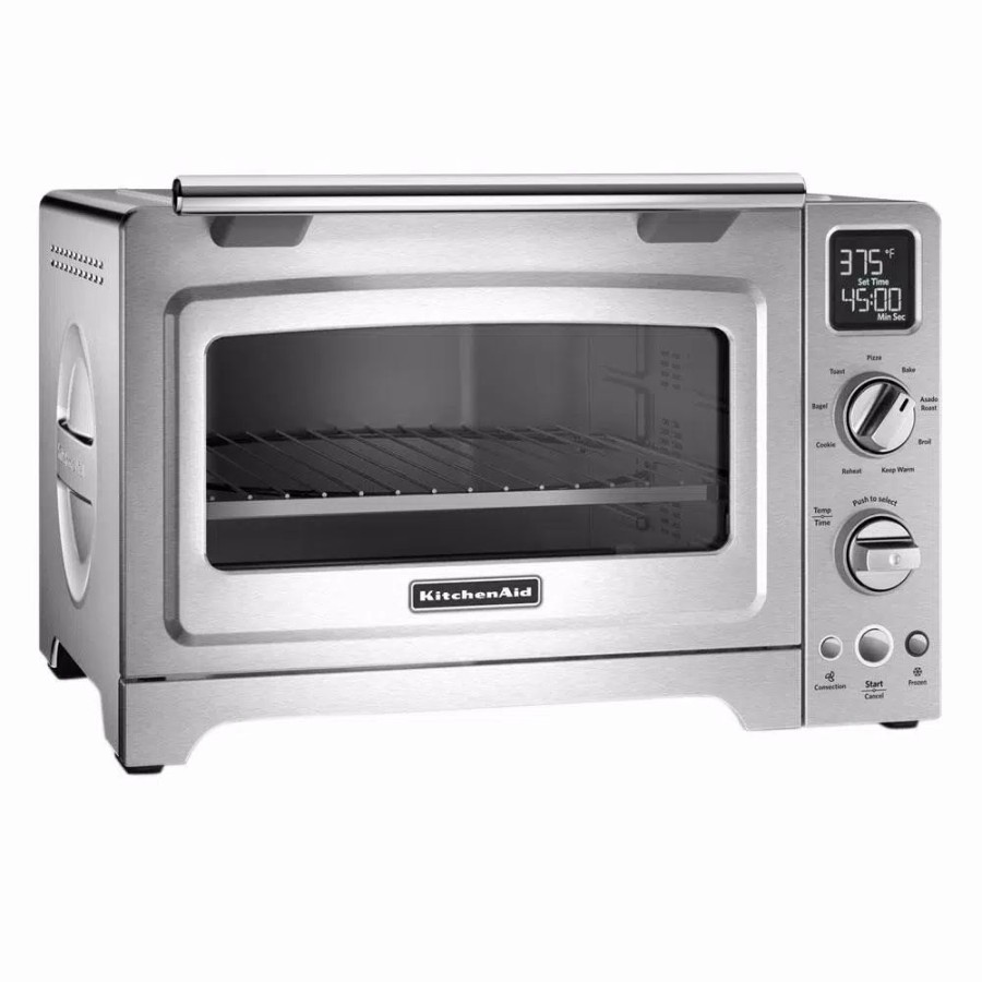 * Toasters | Toasters Kitchenaid 2000 W 4-Slice Stainless Steel Convection Toaster Oven