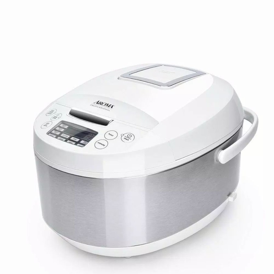 * Cookers | Cookers Aroma 3 Qt. White Electric Multicooker