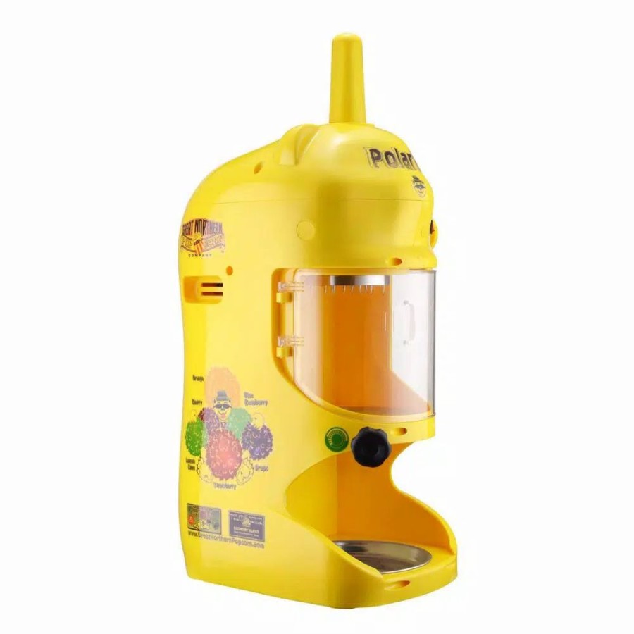 * Dessert Makers | Dessert Makers Great Northern Polar Pal 32 Oz. Yellow Electric Ice Shaver And Snow Cone Machine